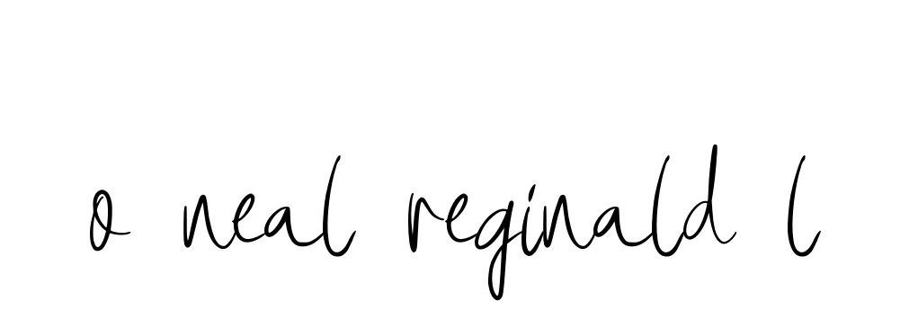 Handwritten Signature for O-neal-reginald-l - Style 146 Online