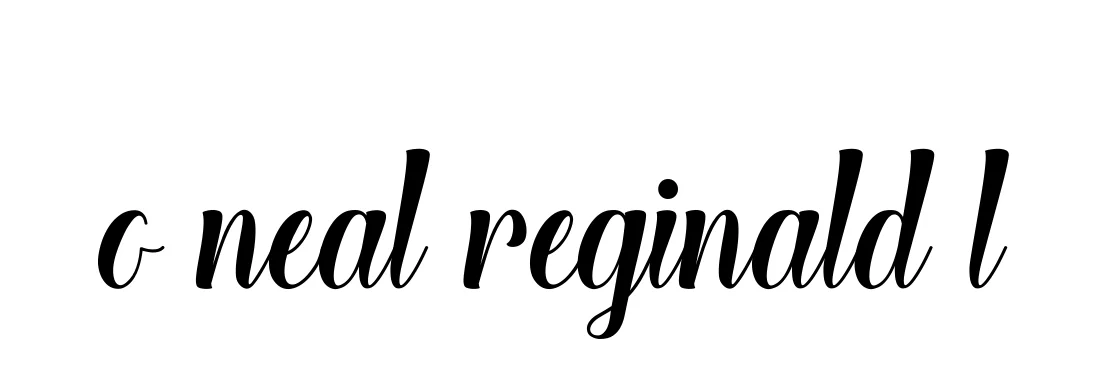 Handwritten Signature for O-neal-reginald-l - Style 148 Online