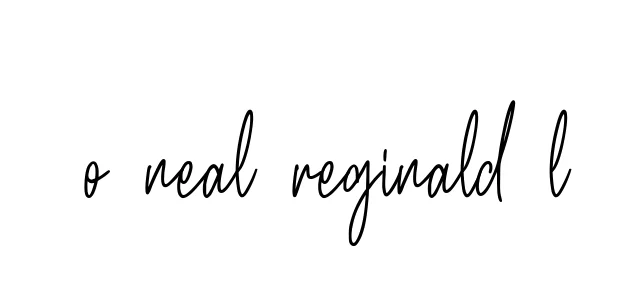 Handwritten Signature for O-neal-reginald-l - Style 154 Online