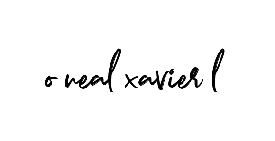 Handwritten Signature for O-neal-xavier-l - Style 141 Online