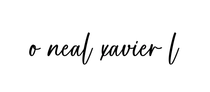 Handwritten Signature for O-neal-xavier-l - Style 142 Online
