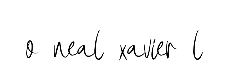 Handwritten Signature for O-neal-xavier-l - Style 146 Online