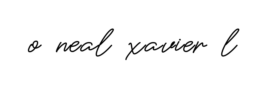 Handwritten Signature for O-neal-xavier-l - Style 150 Online