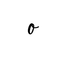 Handwritten Signature for O - Style 142 Online