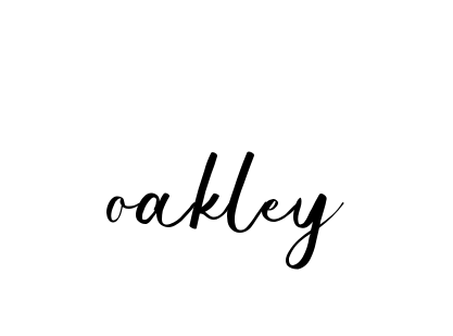 Oakley- signature