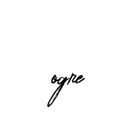 Handwritten Signature for Ogre - Style 133 Online