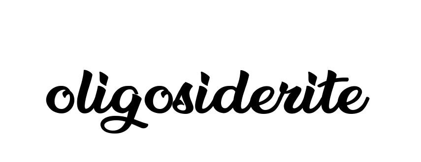 Oligosiderite signature