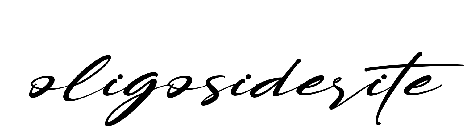 Oligosiderite signature