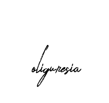 Handwritten Signature for Oliguresia - Style 133 Online