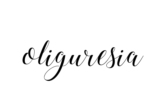 Handwritten Signature for Oliguresia - Style 144 Online