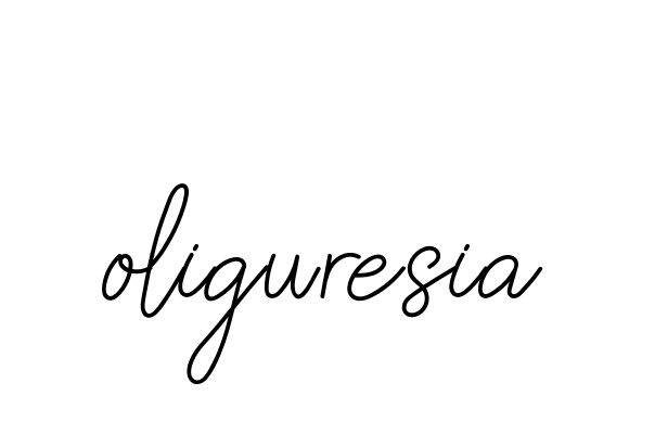 Handwritten Signature for Oliguresia - Style 145 Online