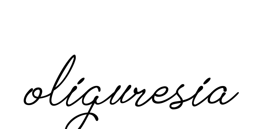 Handwritten Signature for Oliguresia - Style 151 Online