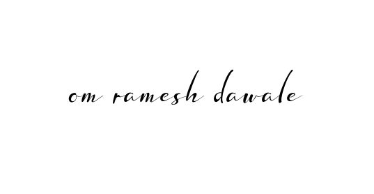 Om-ramesh-dawale- signature