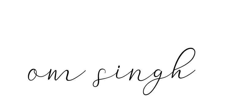 Om-singh signature
