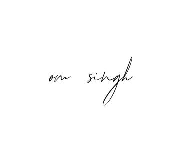Om-singh signature