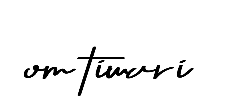 Handwritten Signature for Om-tiwari - Style 135 Online
