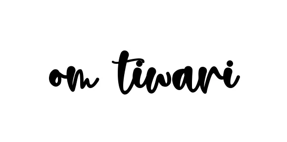Handwritten Signature for Om-tiwari - Style 136 Online