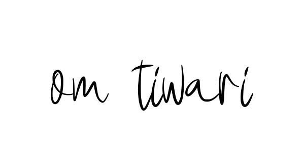 Handwritten Signature for Om-tiwari - Style 146 Online