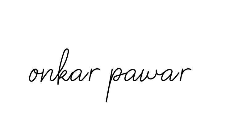 Handwritten Signature for Onkar-pawar- - Style 145 Online