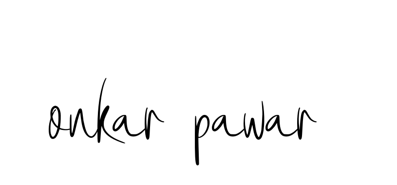 Handwritten Signature for Onkar-pawar- - Style 146 Online