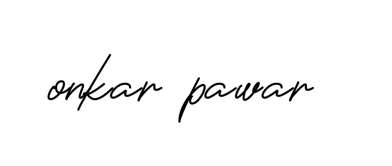 Handwritten Signature for Onkar-pawar- - Style 150 Online