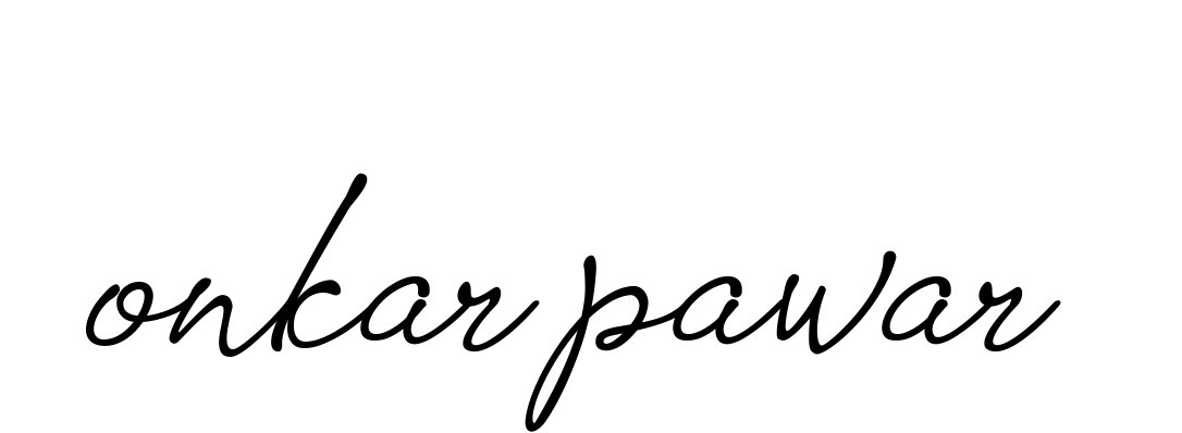 Handwritten Signature for Onkar-pawar- - Style 151 Online
