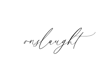 Handwritten Signature for Onslaught - Style 134 Online