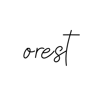 Handwritten Signature for Orest - Style 145 Online
