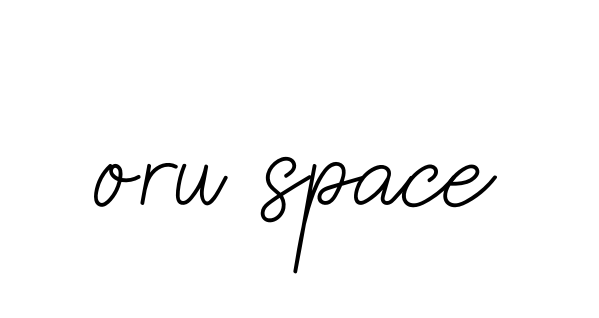 Handwritten Signature for Oru-space - Style 145 Online