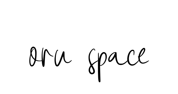 Handwritten Signature for Oru-space - Style 146 Online