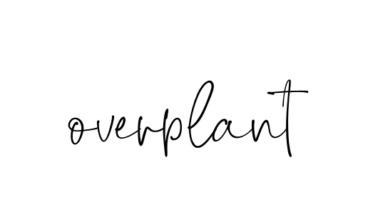 Overplant signature