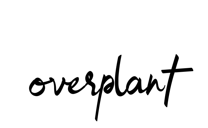 Overplant signature