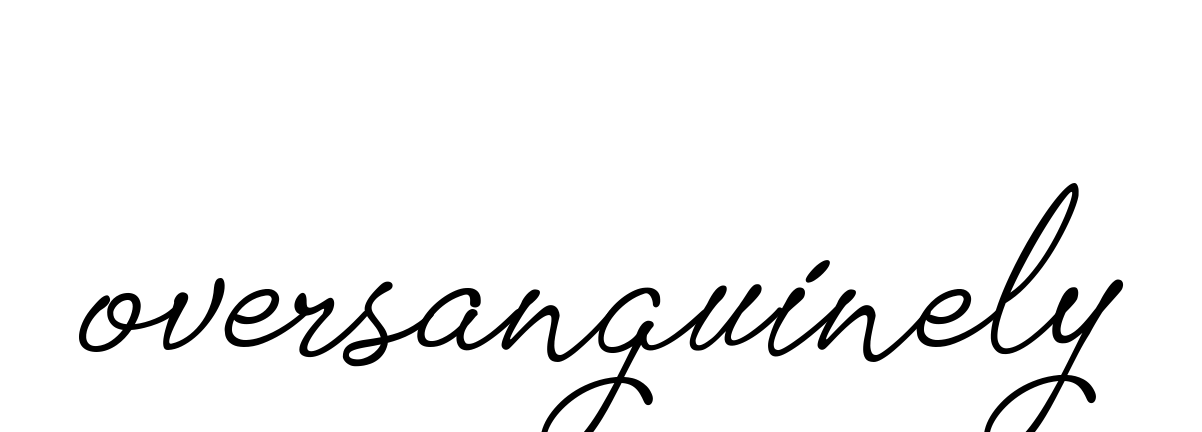 Handwritten Signature for Oversanguinely - Style 151 Online