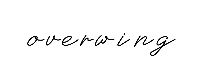 Handwritten Signature for Overwing - Style 152 Online