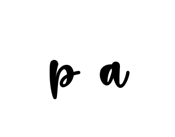 Handwritten Signature for P-a - Style 136 Online