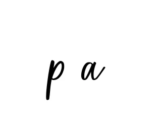 Handwritten Signature for P-a - Style 142 Online