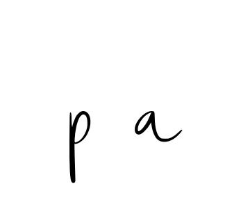 Handwritten Signature for P-a - Style 146 Online