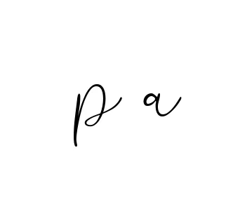 Handwritten Signature for P-a - Style 147 Online