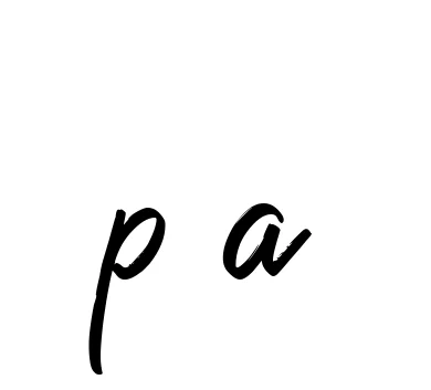Handwritten Signature for P-a - Style 149 Online