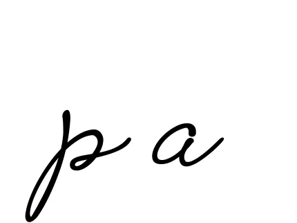 Handwritten Signature for P-a - Style 151 Online