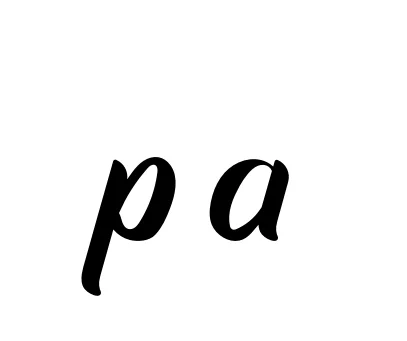 Handwritten Signature for P-a - Style 153 Online