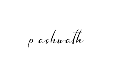 Handwritten Signature for P-ashwath - Style 132 Online