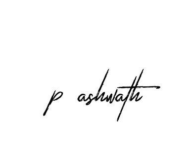 Handwritten Signature for P-ashwath - Style 133 Online