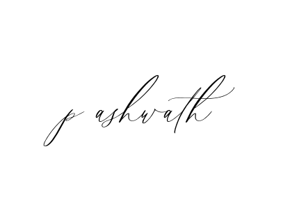 Handwritten Signature for P-ashwath - Style 134 Online