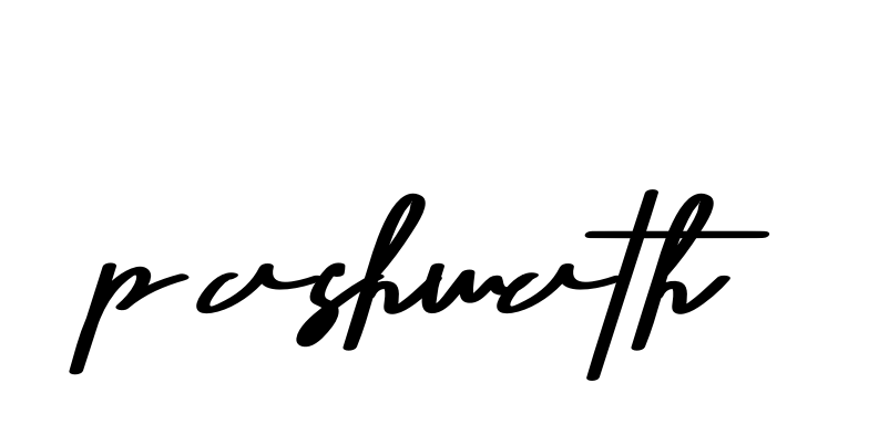 Handwritten Signature for P-ashwath - Style 135 Online