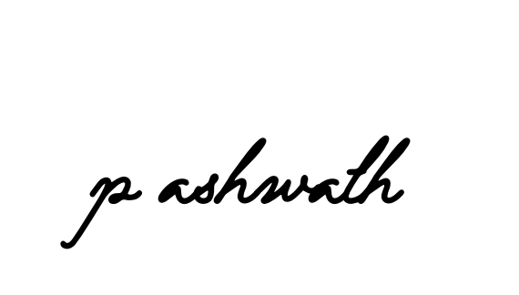 Handwritten Signature for P-ashwath - Style 138 Online