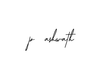Handwritten Signature for P-ashwath - Style 139 Online