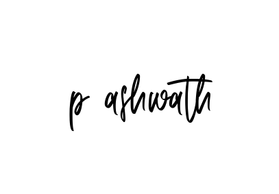 Handwritten Signature for P-ashwath - Style 143 Online