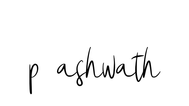 Handwritten Signature for P-ashwath - Style 146 Online