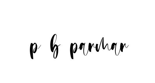 P-b-parmar signature